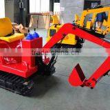 Kids Ride on Toy Mini Excavator 360 Degree Rotation Amusement Equipment for Sale thumbnail-2