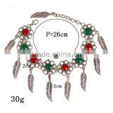 Leaf Alloy Tassel With Resin Diamon Bracelet 2016 Tassel thumbnail-2