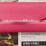 2016 Custom Wonder Wallet Ladies Leather Red Clutch Bifold Purse Wallet thumbnail-2