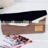 Wenzhou Cheap Custom Fabric School Pencil Case With Button for Adult thumbnail-2