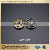 Zinc Alloy Button Cap Snap Button/custom Snap Fastener/clothing Snap Fasteners
