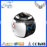 2016 Hot Selling Full 1080p Panorama Wifi Sport 4K 360 Degree Action Camera
