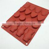 Bear Sea Shell Heart Mulitiple Shape 16- Cavity Silicone Chocolate,Candy ,Pastry Mold thumbnail-2