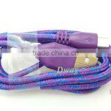 2016 High Quality Factory Price Braided Cable for IPhone 6 6s Charging Data Cable USB Cable thumbnail-3