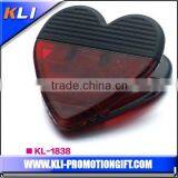 Wholesale heart shaped fridge magnet memo clip