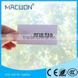 Fashional Comfortable Soft Elegant Washable Custom Uhf Rfid Woven Label