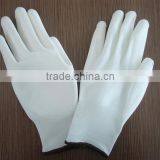 13G Polyester Liner, Smooth Finished Grey PU Coated Glove thumbnail-1