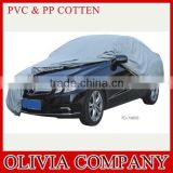 PVC & PP cotton combined material car covers