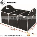 Car Rear Backseat Storage Container Trunk Cargo Organizer Folding Car Trunk Organizer thumbnail-1