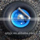 Hot Sale Mute Rubber Pneumatic Steel Rim Heat-resistant Wheels thumbnail-2