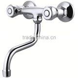 Classic Style Dual Handle Kitchen Faucet thumbnail-1