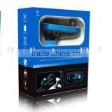 New Design Dual Usb Wireless Bluetooth Car FM Transmitter MP3 Player Car Kit Charger for IPhone6 Samsung thumbnail-6
