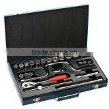 24 Pcs of 1/2" Series Metric Socket Set thumbnail-1