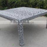 F- Foshan Outdoor Modern Garden Furniture Rattan Dining Table Sets (CF741+CF1274T+CF1244C) thumbnail-5