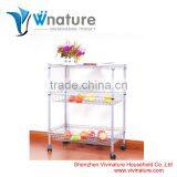 Multi Functional Folding 3 Tier Storage Rack Trolley thumbnail-1