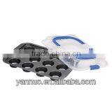 12 Cups Carbon Steel Cake Baking Pan With Lid,cake Baking Pans thumbnail-1