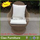 Garden Furniture Bistro Coffee Set Rattan Table and Chair for Sale thumbnail-4