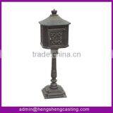 China Supplier Mailbox Garden Metal Mailbox Cast Iron Mailbox thumbnail-1
