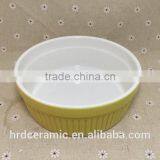 Stocked Colorful Round Shape Sala Bowl,ceramic Soup Bowl for Microwave Oven thumbnail-5