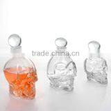 1000ml Cool Novelty Special Glass Skull Beer Water Bottle Wine Decanter thumbnail-1