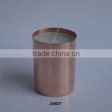 Plain Copper Votive in Mirror Polish With Wax Also Available With Our Wax thumbnail-1