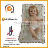 8 Inch Catholic Religious Polyresin Baby Jesus Figurine thumbnail-2