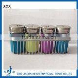 4 Pcs Elegant Glass Cruet Bottle Set With Rack thumbnail-1