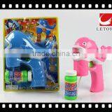 Kids Plastic Funny Dolphin Shape Bubble Gun With Music and 1 Bottle Bubble Water thumbnail-1