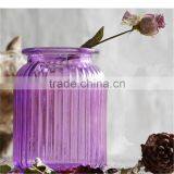 Cylinder Glass Vase in Purple Amber and Blue Color thumbnail-6