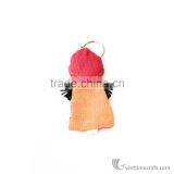 Animal Fabric Keychain, Handmade in Vietnam, thumbnail-3