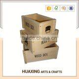 Modern Style Wooden Storage Basket for Transportation thumbnail-5