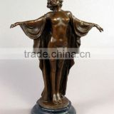 Nude woman bronze sculpture BS2032L