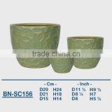Vietnamese Ceramic Glazed Indoor Pot/ Indoor Planter BN-SC156 thumbnail-1
