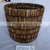 Brown Water Hyacinth Round Flower Plant Pot/baskets thumbnail-1