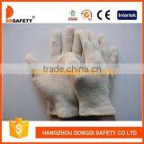 DDSAFETY 2017 Natural Cotton Interlock Anti Static Safety Gloves thumbnail-1