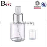 Cosmetic Package 50ml Plastic Spray Bottle Clear Round 50ml Plastic Spray Bottle Plastic Bottles thumbnail-2