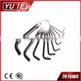 2017 Marketing Yute 10PCS Elastic Ring Black Color Allen Key Set&wrench Set thumbnail-1