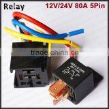 High Quality Refrigerator Compressor Relay 12v 80a 4pin Timer Replay thumbnail-3