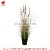 41.5 Inch Height Artificial Grass Green Potted Onion Grass With Wheat Spray Weed Pots Plant thumbnail-1