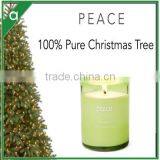 Colored Glass Scented Candle With Personalized Printing and Gift Box thumbnail-3