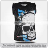2017 Hot Sale Custom Sublimation Tops for Runners thumbnail-3
