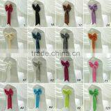New Design Spandex Chair Band With Bow/Bowknot for Wedding Banquet thumbnail-1