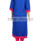 Fancy Long Kurta Embroidery Designs for Indian Women HSD2289 thumbnail-4