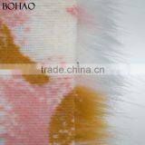 Pretty Nice Looking Colorful Knitted Faux Fur Fabric thumbnail-6