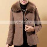 Women Windbreaker,womens Waterproof Windbreaker Fur Collar Jacket thumbnail-1