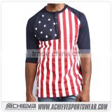 american flag baseball shirt