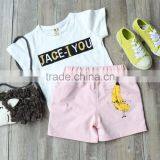 Children Beach Shorts in Summer Baby Kids Wild Shorts Banana Print Short Pants thumbnail-2
