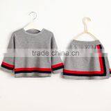 Hot Sale Pullover School Uniform Cardigan Set for Girls thumbnail-3