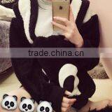 Woman Girl Sweater Fleece Inside Topsfleece Inside Cute Ear Rabbit Pattern Brand China OEM Whoesale is OK thumbnail-4