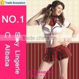 Hot Sale and Fashionablen New Style Sunspice Lingerie Sexy Adult School Girl Uniform thumbnail-1